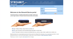 Desktop Screenshot of devices.streamit.eu